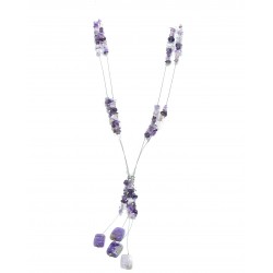 Collana lunga pietre...